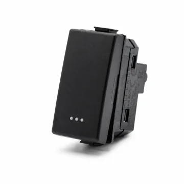     Millele
 - Intrerupator cu revenire, 16A, 1 modul, negru, Millele, sercomelectric.ro