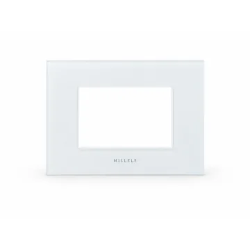     Millele
 - Rama ornament sticla 3 module, alb, Millele, sercomelectric.ro