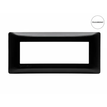     Accesorii  tablouri
 - Rama ornament plastic 6 module, neagra, Millele, sercomelectric.ro