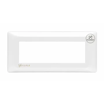     Millele
 - Rama ornament plastic 6 module, alba, Millele, sercomelectric.ro