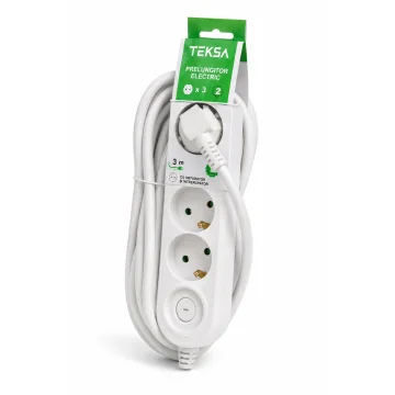 Prelungitoare si... - Prelungitor TEKSA 3P - 3..., sercomelectric.ro