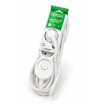 Prelungitoare si... - Prelungitor 3P - 7 metri,..., sercomelectric.ro