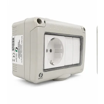 Prize si intrerupatoare Hydro - Priza simpla + comutator,..., sercomelectric.ro