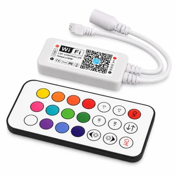     Banda LED si transformatoare
 - Controller WI-FI  pentru banda Led RGBCCT / RGBW+W 12A 12V/120W 24V/240W, Eurolamp, sercomelectric.ro