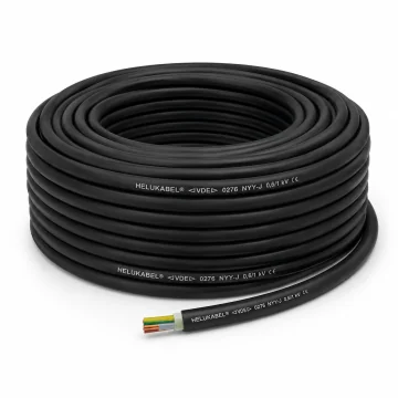 Cabluri electrice - NYY-J 5X2.5 HELUKABEL, sercomelectric.ro