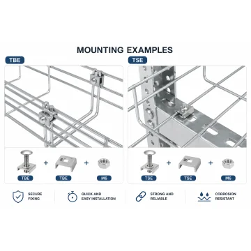 Jgheab metalic si accesorii - Conector pentru prindere..., sercomelectric.ro