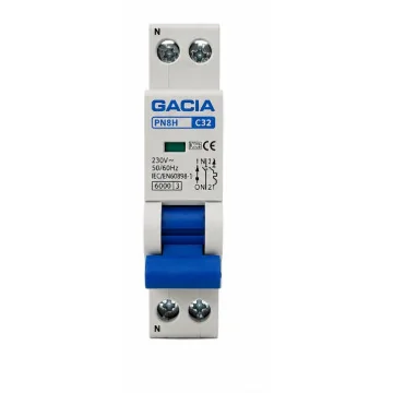     Sigurante automate 1P+N
 - Intrerupator automat MCB SN6N, 6kA, 1P+N, C32, GACIA, sercomelectric.ro