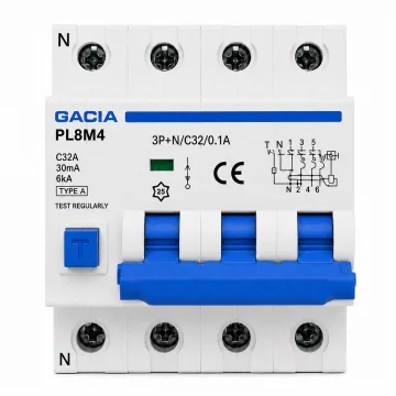 Disjunctoare curba C cu... - Intrerupator automat RCBO..., sercomelectric.ro