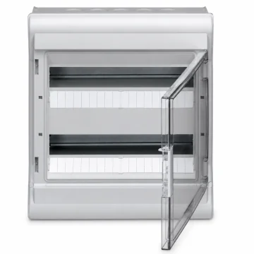     Dulapuri policarbonat / ABS...
 - Tablou electric aparent Vector, 24 module, IP54/IP65, 1000V AC/DC, Hager, sercomelectric.ro