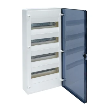     Tablouri PVC
 - Tablou electric incastrat Golf, 4 randuri, 48 module, usa transparenta, Hager, sercomelectric.ro