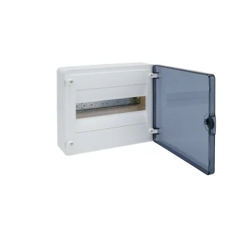     Tablouri PVC
 - Tablou electric aparent Hager Golf VS122TD, 1 rand, 22 module, usa transparenta, sercomelectric.ro