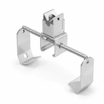     Accesorii si suporți pentru...
 - Suport reglabil pentru prindere conductor de coborare pe tigla, fara gaurire, 140-400mm, ELKO BIS, sercomelectric.ro