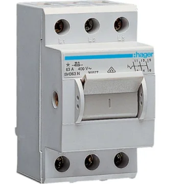     
 - Intrerupator compact, 3P, 63A, Hager, sercomelectric.ro
