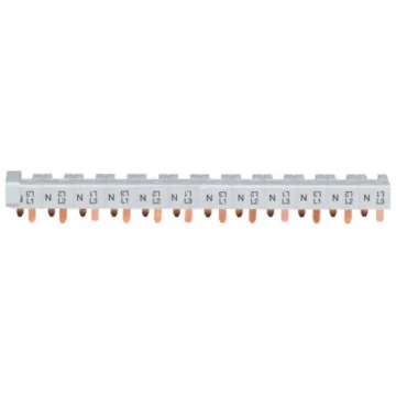     Bus-bar
 - Bareta cu pini, 3P+N, 63A, pentru disjunctoare 1P+N, Hager, sercomelectric.ro
