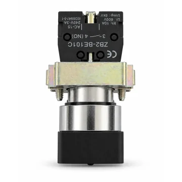     Intrerupatoare ON-OFF
 - Buton selector cu maneta TEKSA cu 3 pozitii, 1-0-2, cu revenire pe arc, 2NO, Ø22 mm, negru, XB2-BD53, sercomelectric.ro